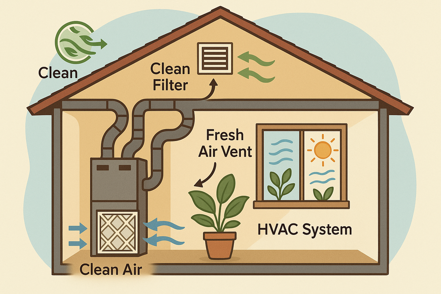 Indoor Air Quality and HVAC Filters, Duct Cleaning, and More